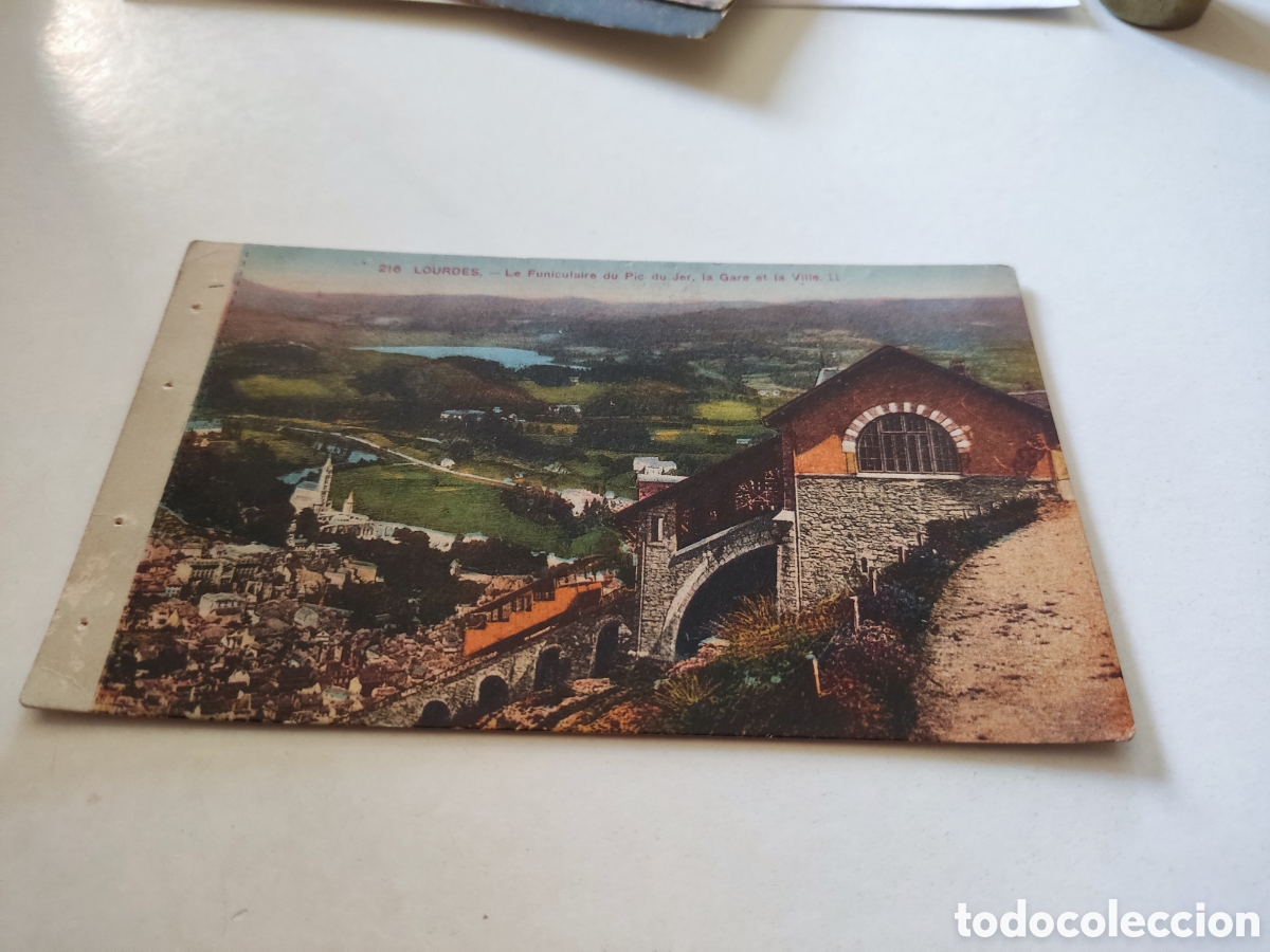 Postales: Postal Lourdes funicular cima - Foto 1