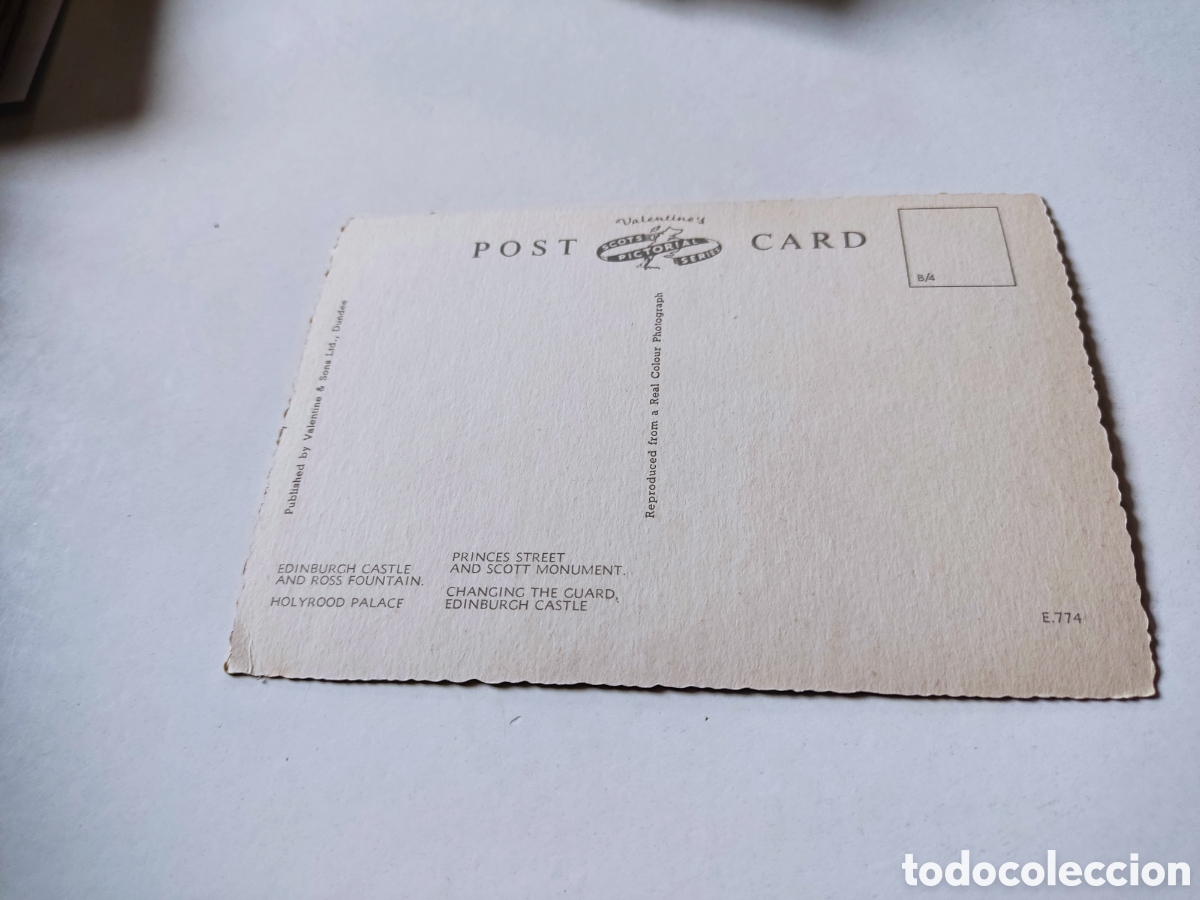 Postales: Postal Edinburgh - Foto 2