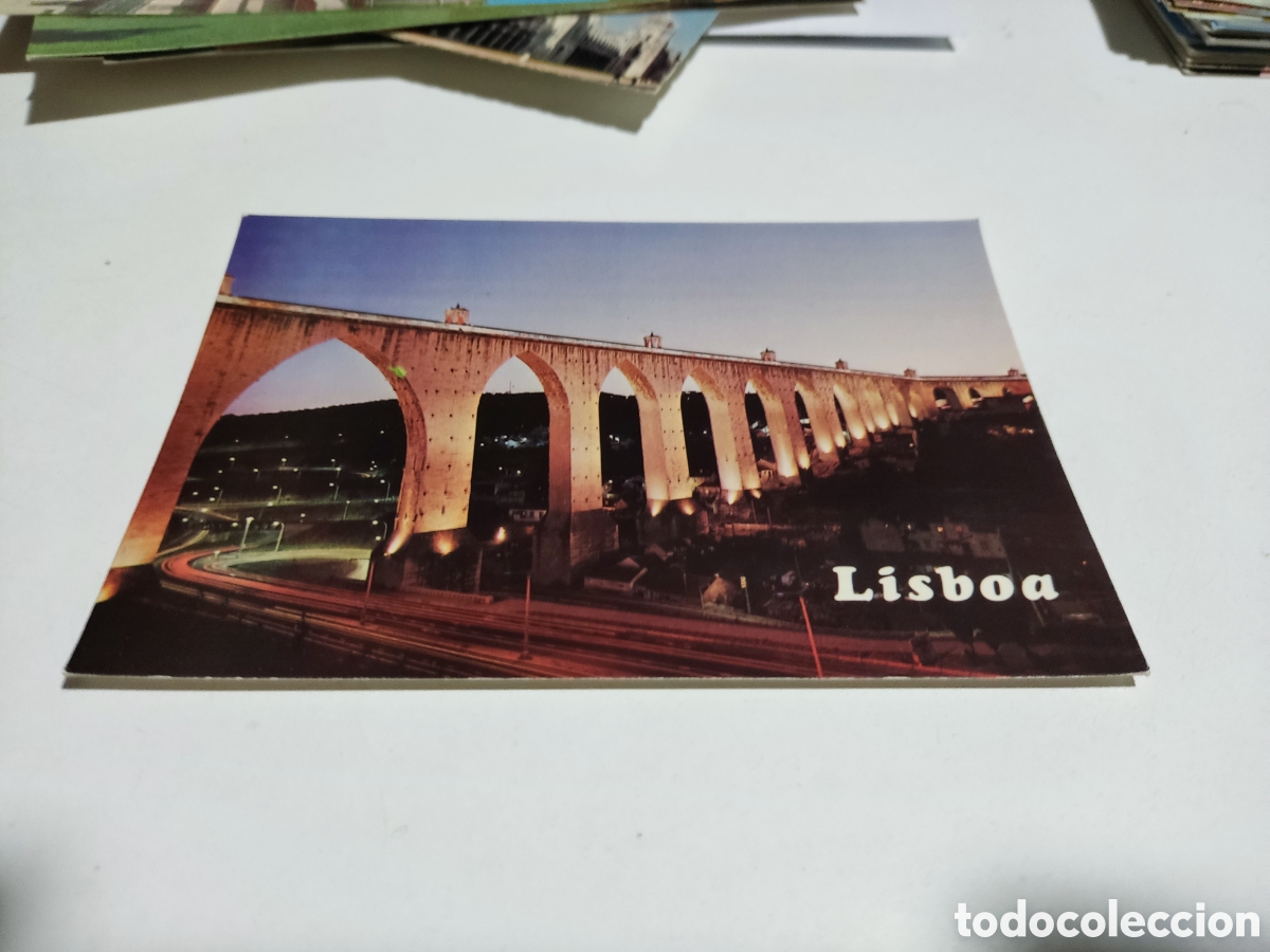 Postales: Postal Lisboa acueducto - Foto 1