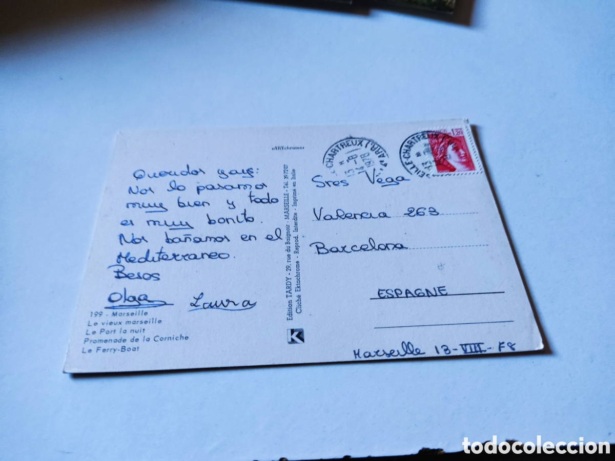 Postales: Postal Marsella - Foto 2