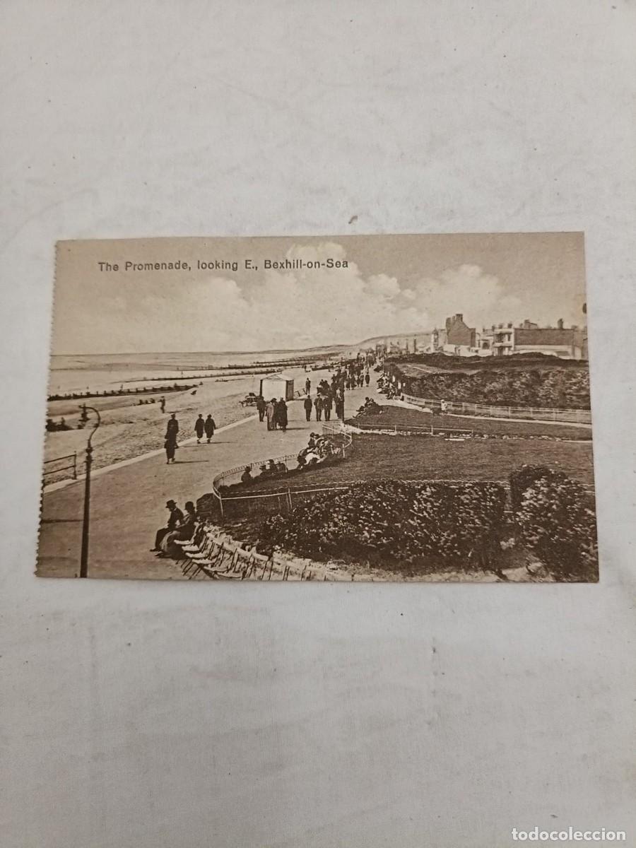 Postais: Antigua Postal: The Promenade, looking E, Bexhill-on-Sea