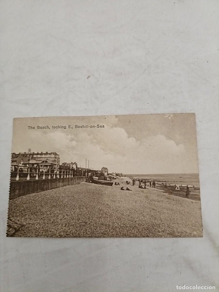Postais: Antigua Postal: The Beach, looking E, Bexhill-on-Sea