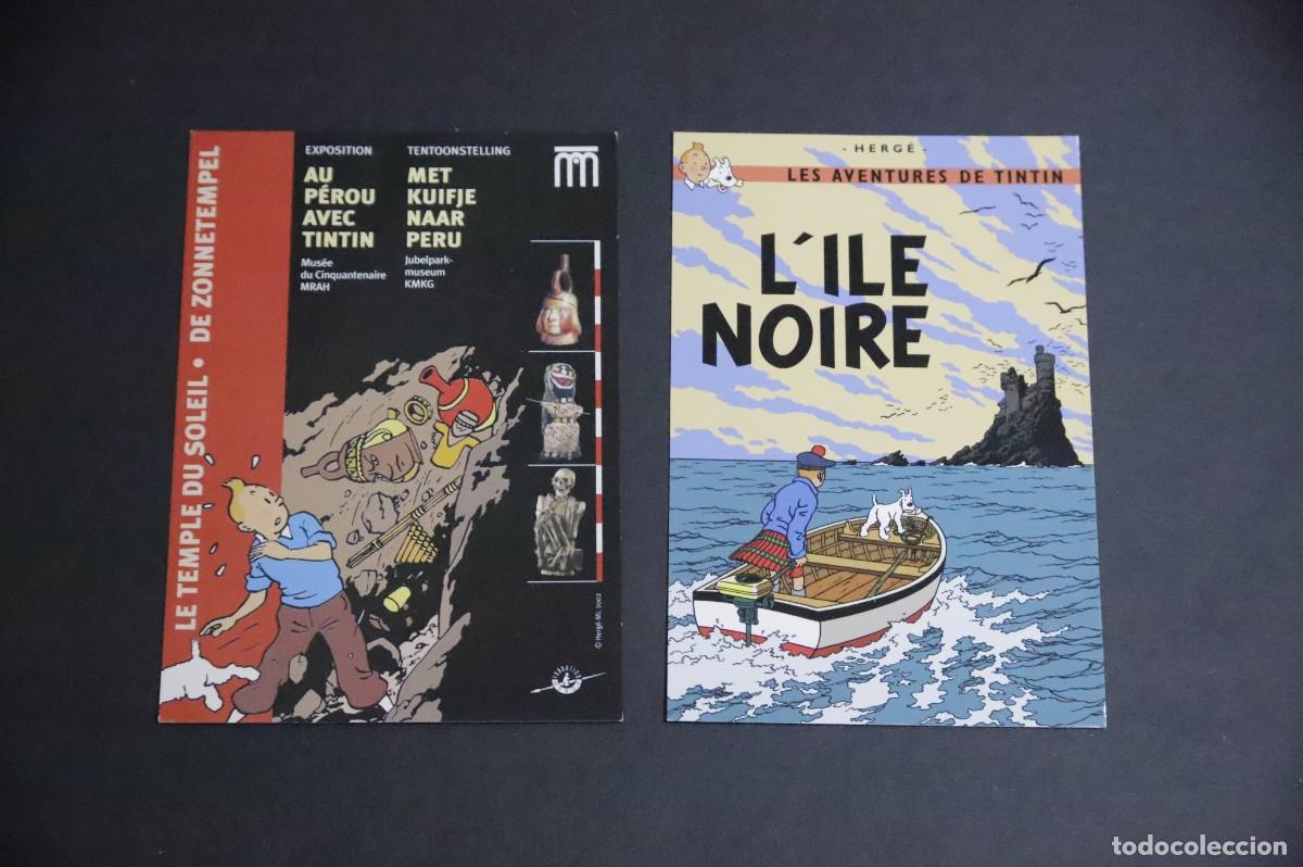 Postales: POSTALES TINTIN