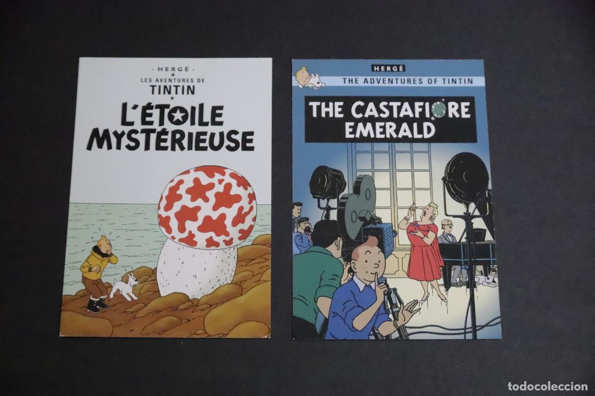 Postales: POSTALES TINTIN
