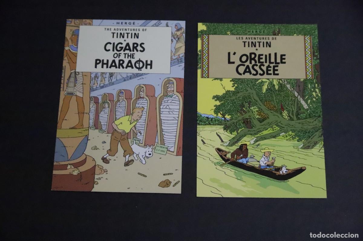 Postales: POSTALES TINTIN