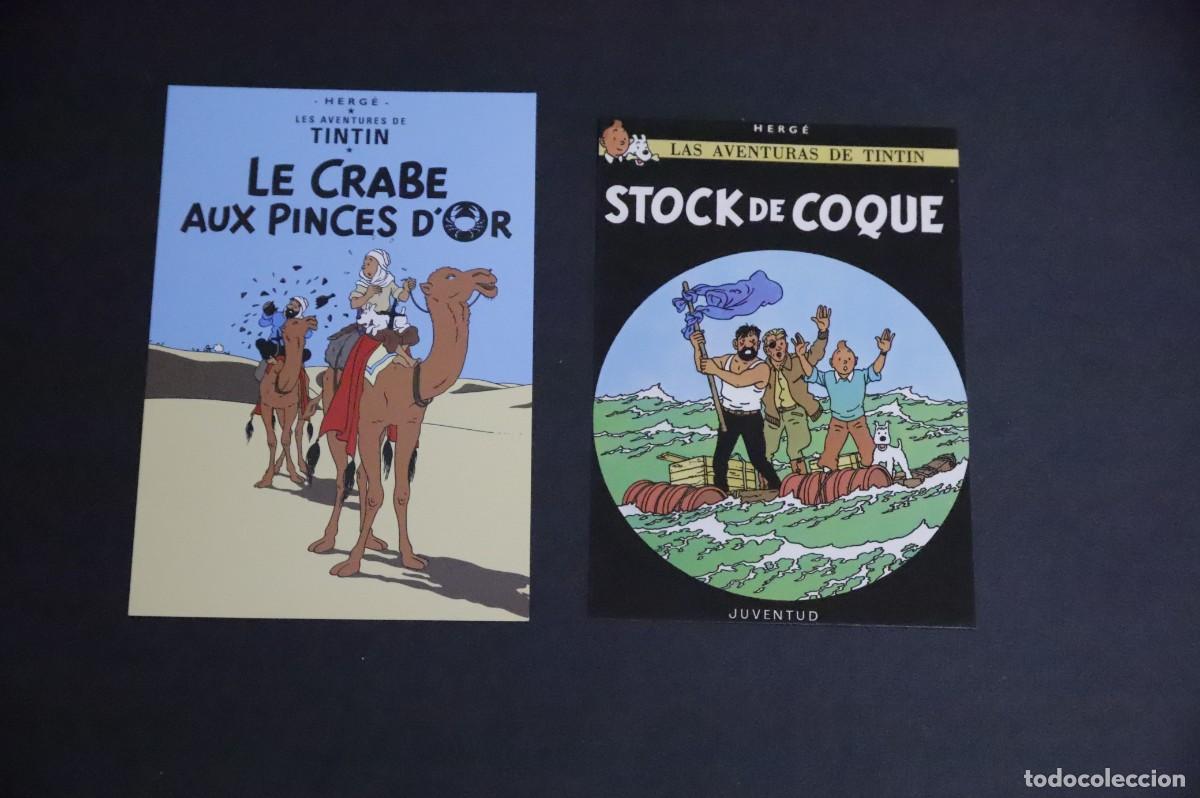 Postales: POSTALES TINTIN
