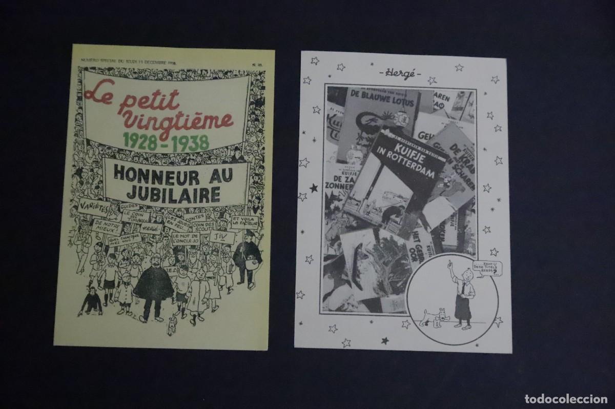 Postales: POSTALES TINTIN