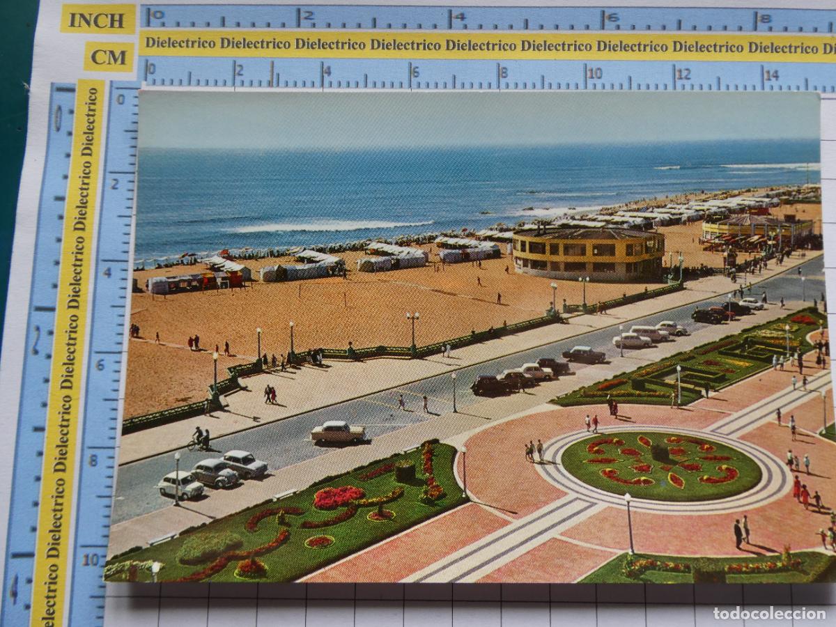 Postales: POSTAL DE PORTUGAL. POVOA DE VARZIM UMA PRAIA JARDIM 1057