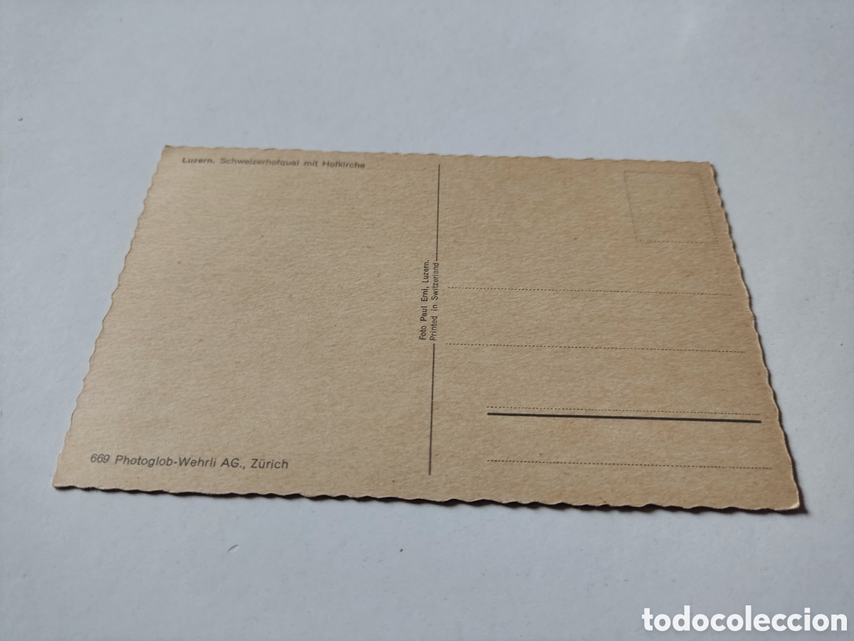Postales: Postal luzern embarcadero - Foto 2