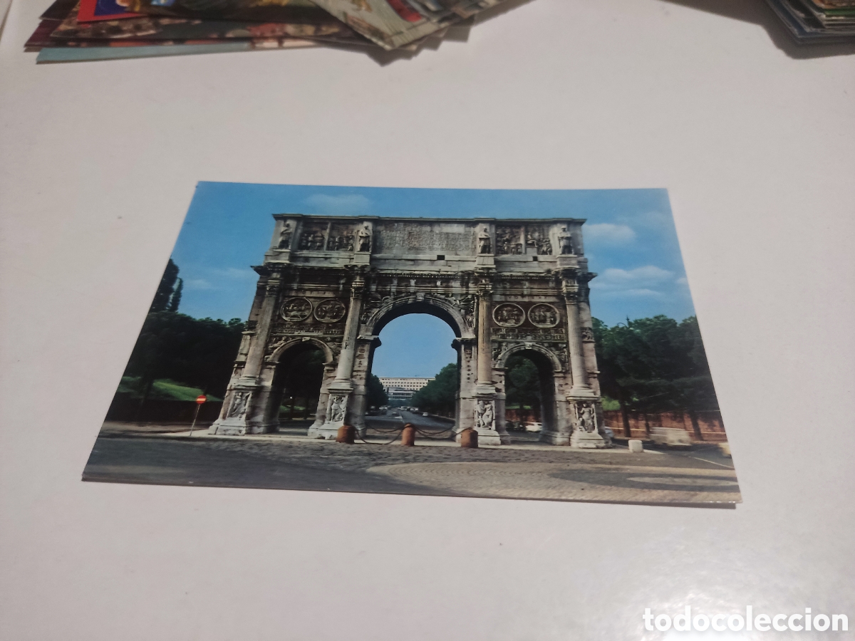 Postales: Postal Roma arco del triunfo - Foto 1
