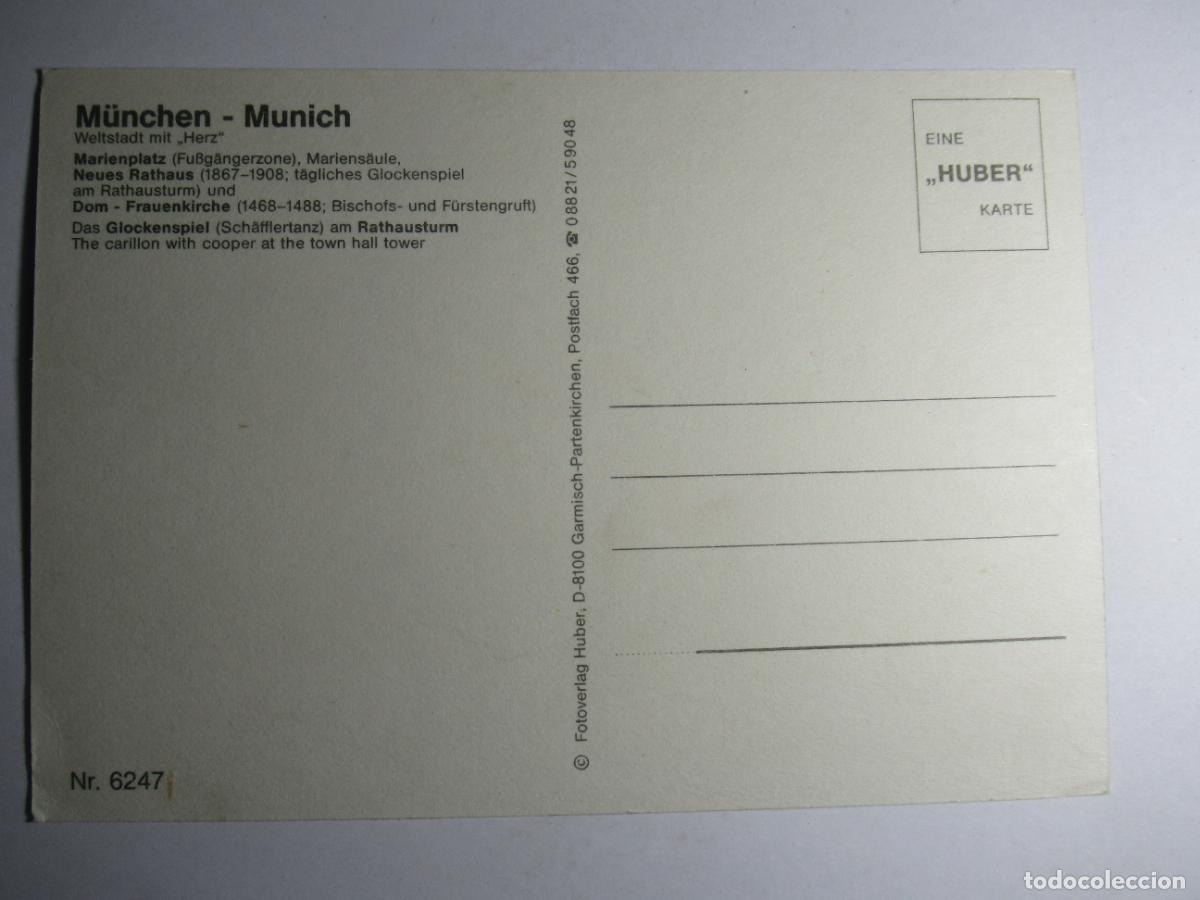 Postales: M&uuml;nchen / Munich - Marienplatz - Foto 2