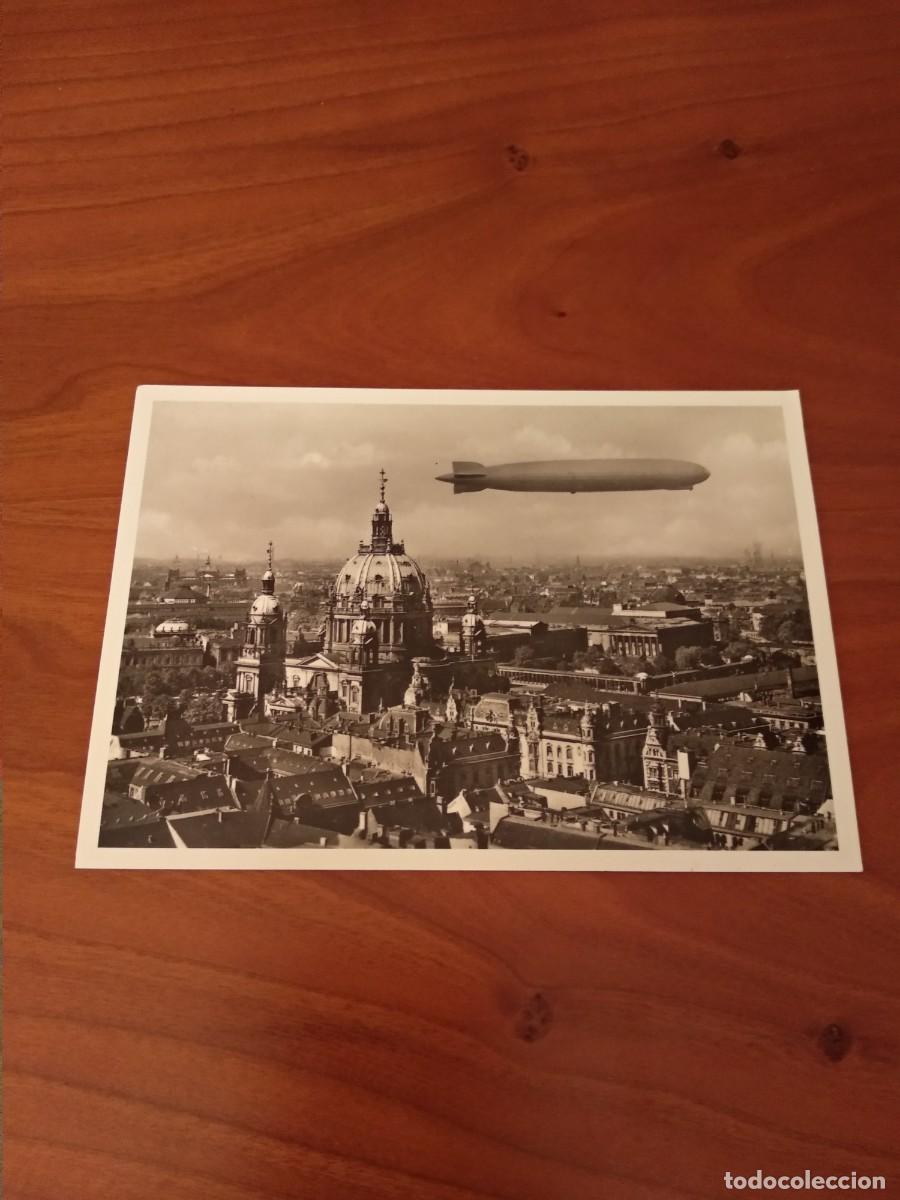 Postales: POSTAL BERL&Iacute;N 1930, ZEPPELIN - Foto 1