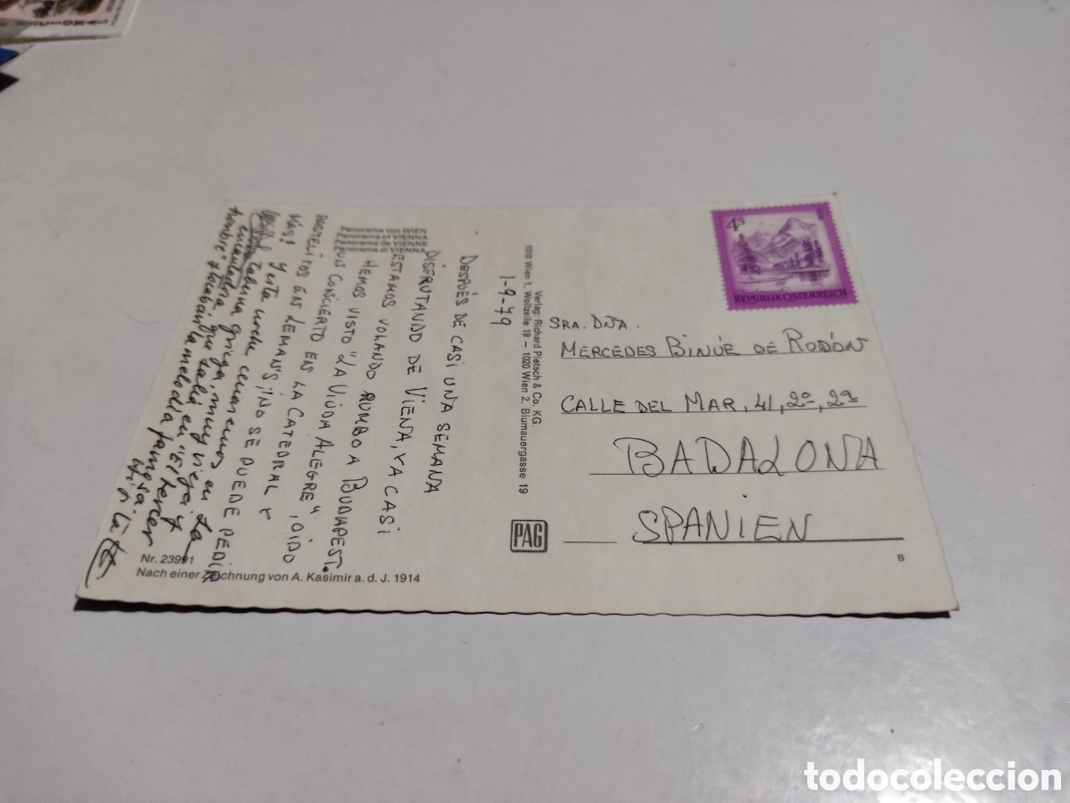 Postales: Postal Viena - Foto 2
