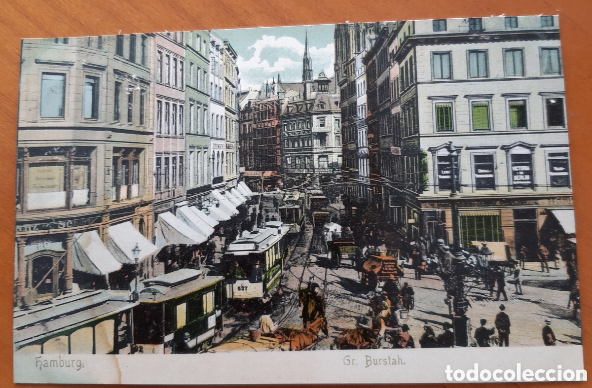 Cartoline: Postal Framburg coloreada. Alemania. Sin escribir. R5033