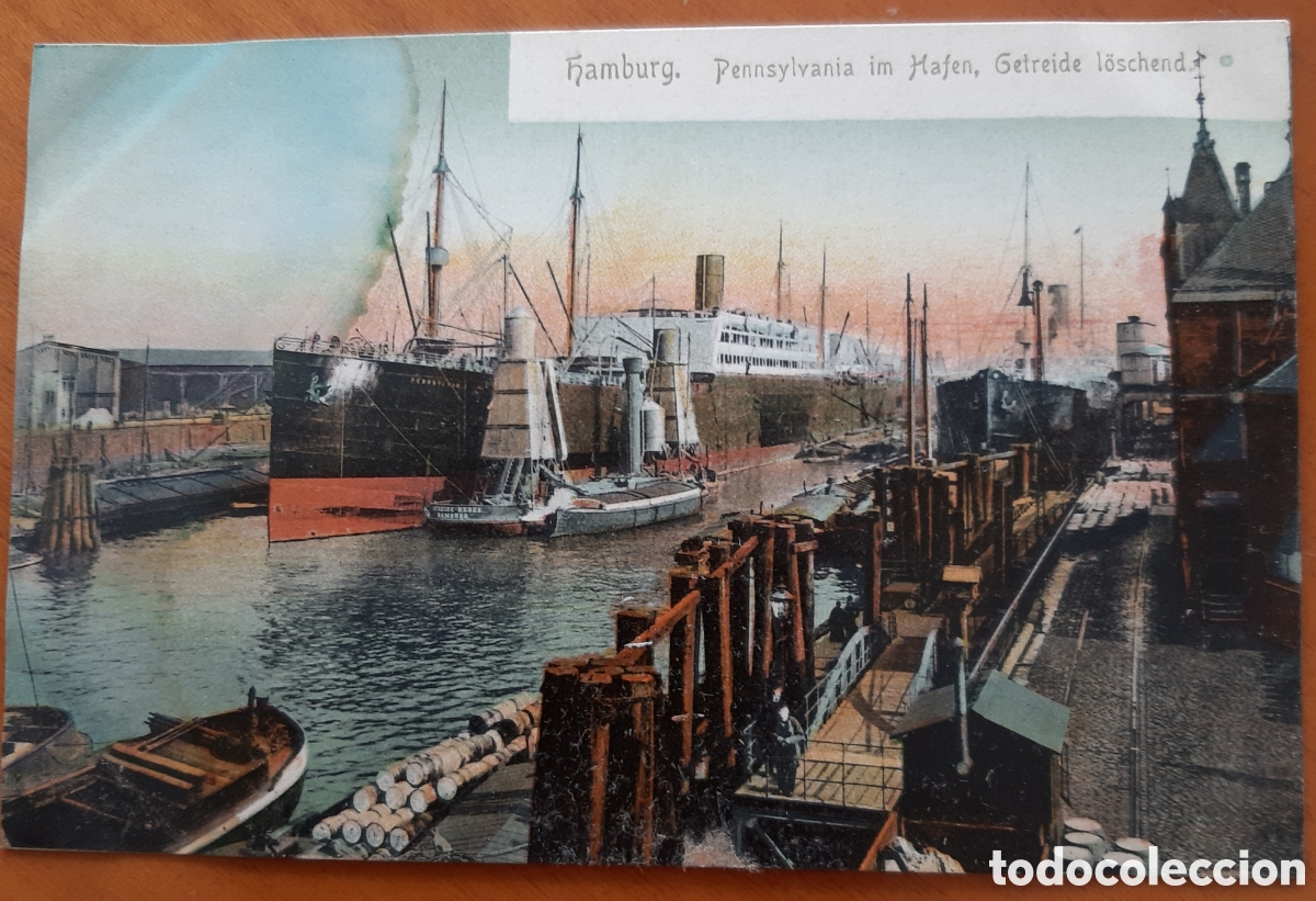 Cartoline: Postal Framburg coloreada. Alemania. Sin escribir. R5035