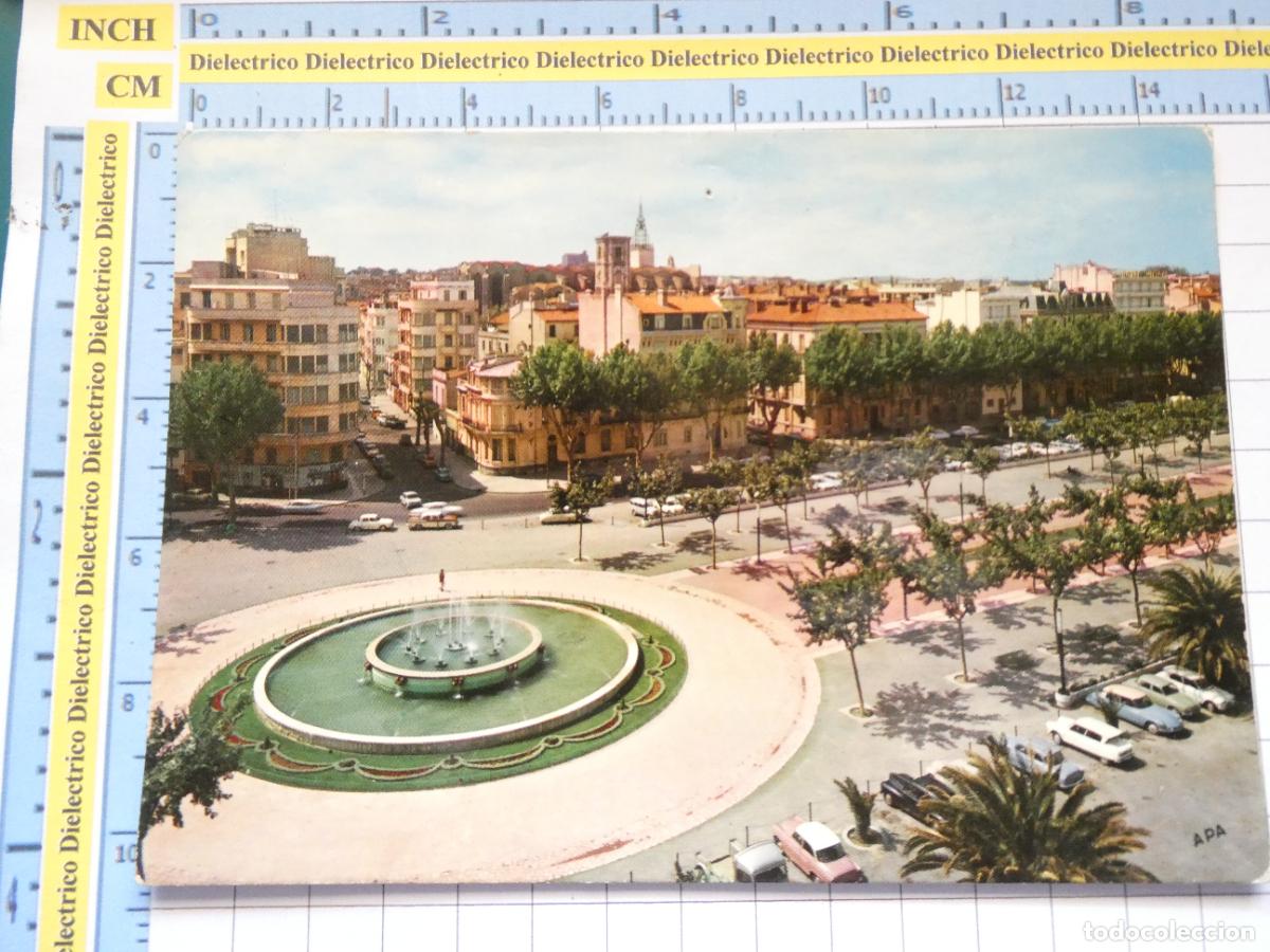 Postales: POSTAL DE FRANCIA. PERPIGNAN LA PROMENADE COCHES CITROEN DS TIBUR&Oacute;N. 1405