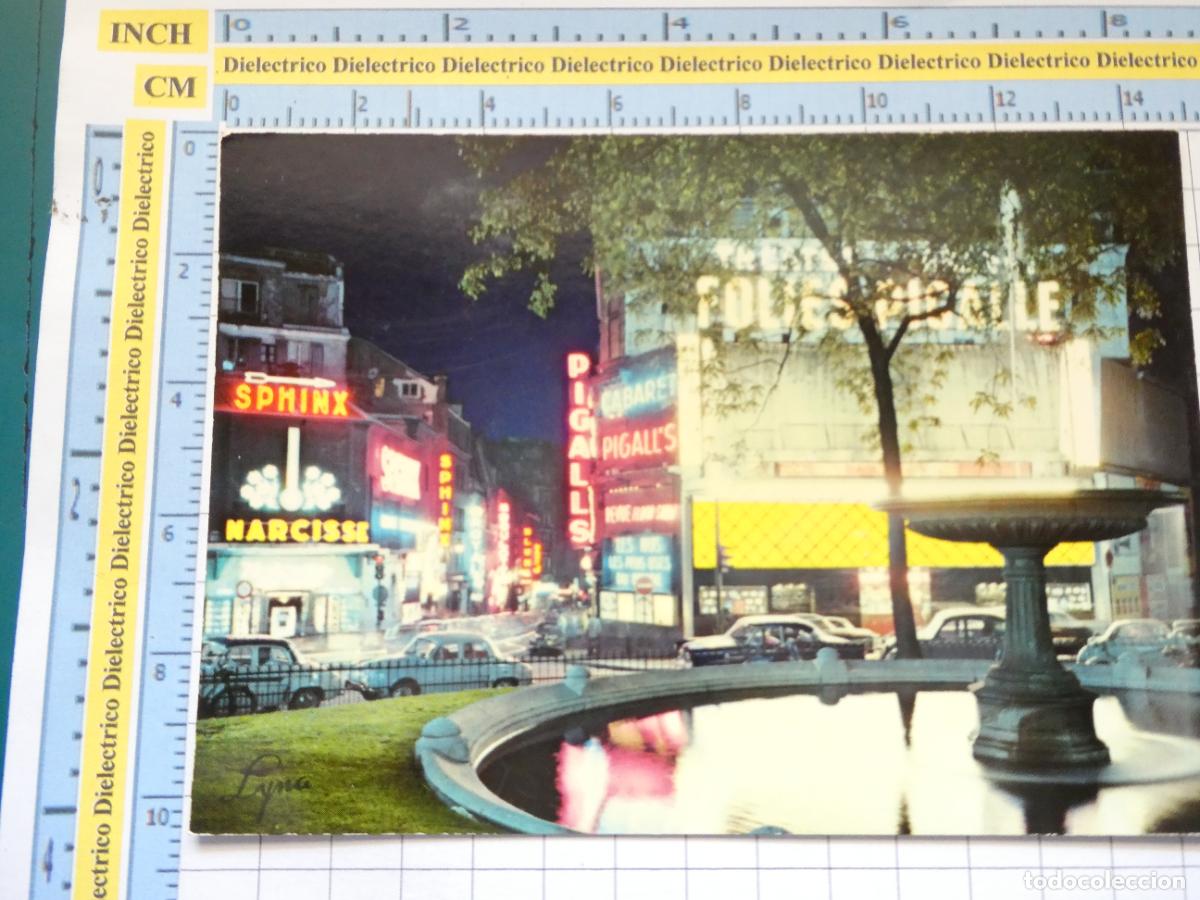 Cartoline: POSTAL DE FRANCIA. PARIS LA PLACE PIGALLE CABARETS. 1409