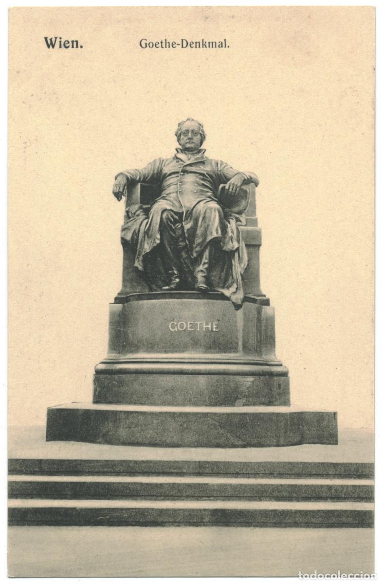 Postales: WIEN. Goethe Denkmal-BKWI; 232