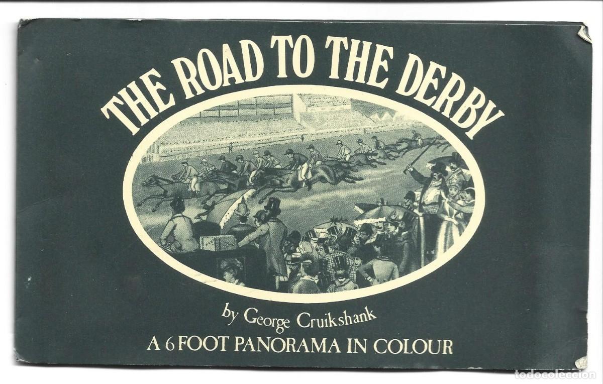 Postales: 1 lote de postales inglesas the road to the derby antigua