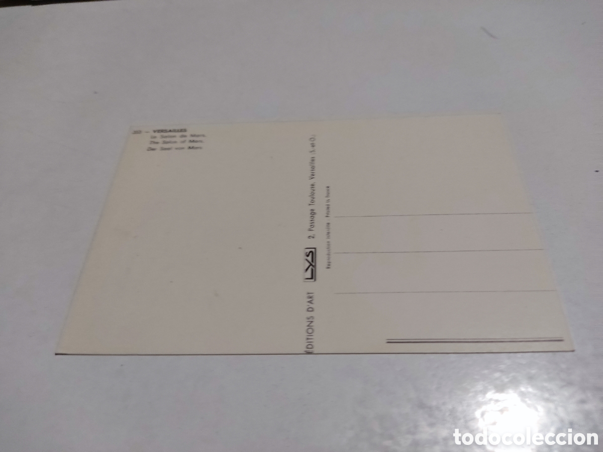 Postales: Postal Versalles - Foto 2