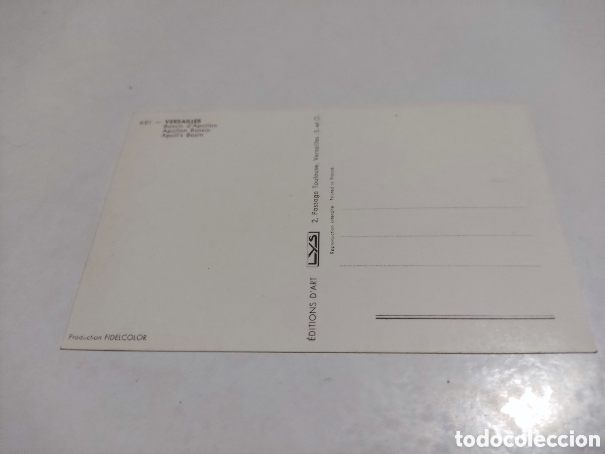Postales: Postal Versalles - Foto 2