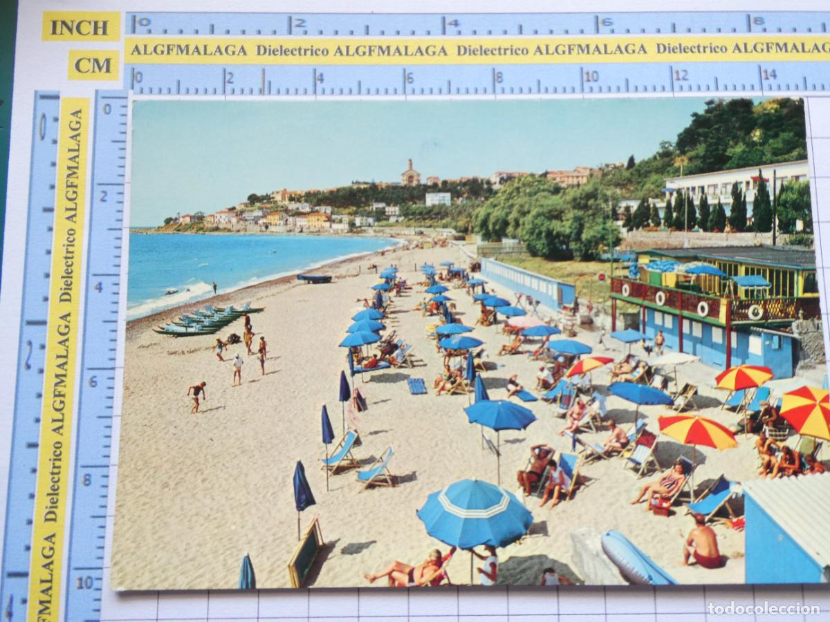 Cartoline: POSTAL DE ITALIA. RIVIERA DEI FIORI ARMA DI TAGGIA LA SPIAGGIA DI PONENTE. 1510