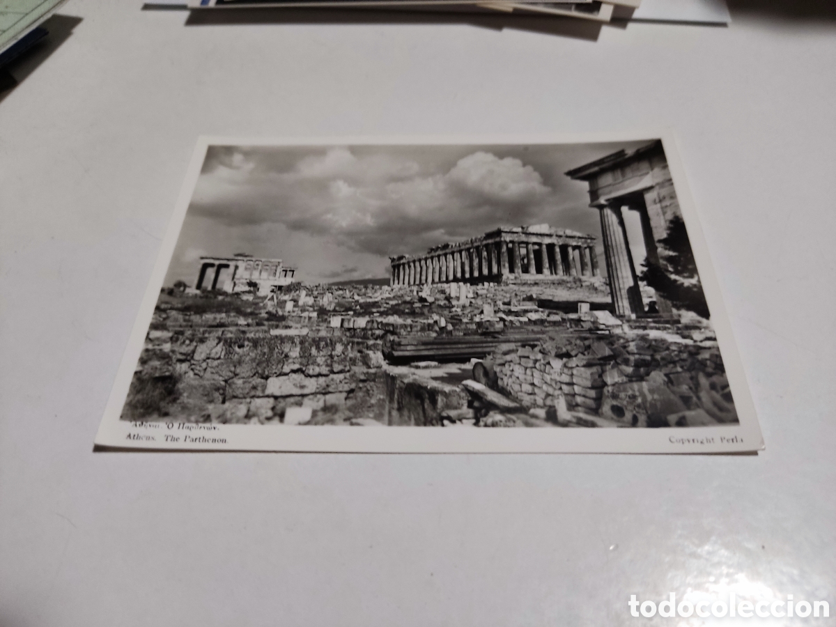 Postais: Postal Atenas El Parten&oacute;n