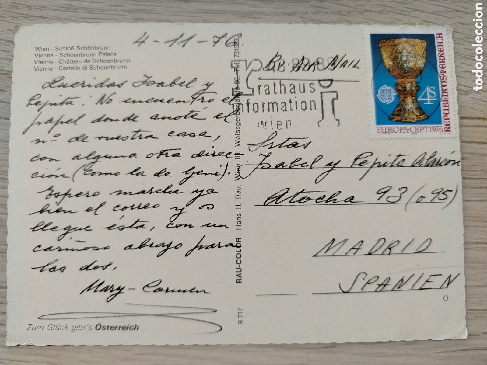 Postales: POSTAL VIENA - Foto 2