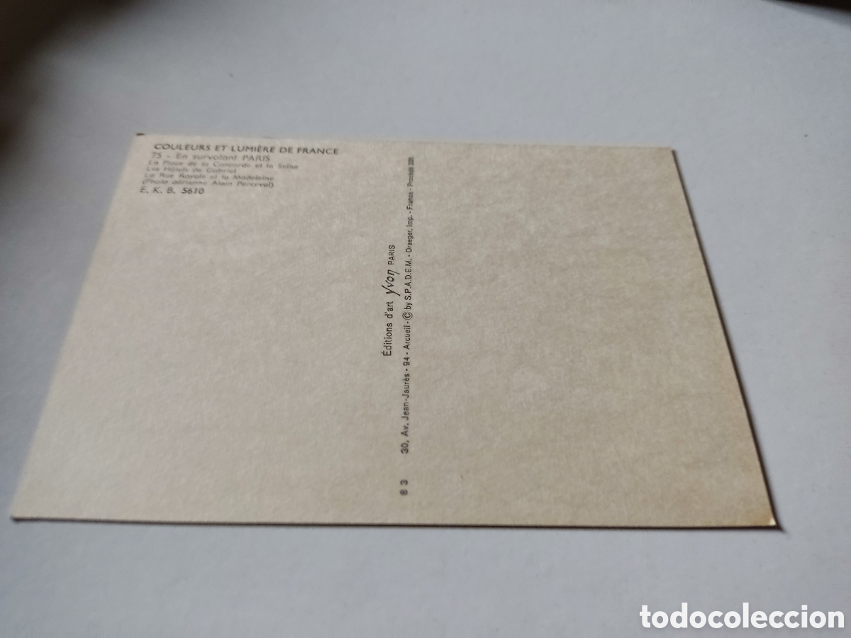 Postales: Postal Paris - Foto 2