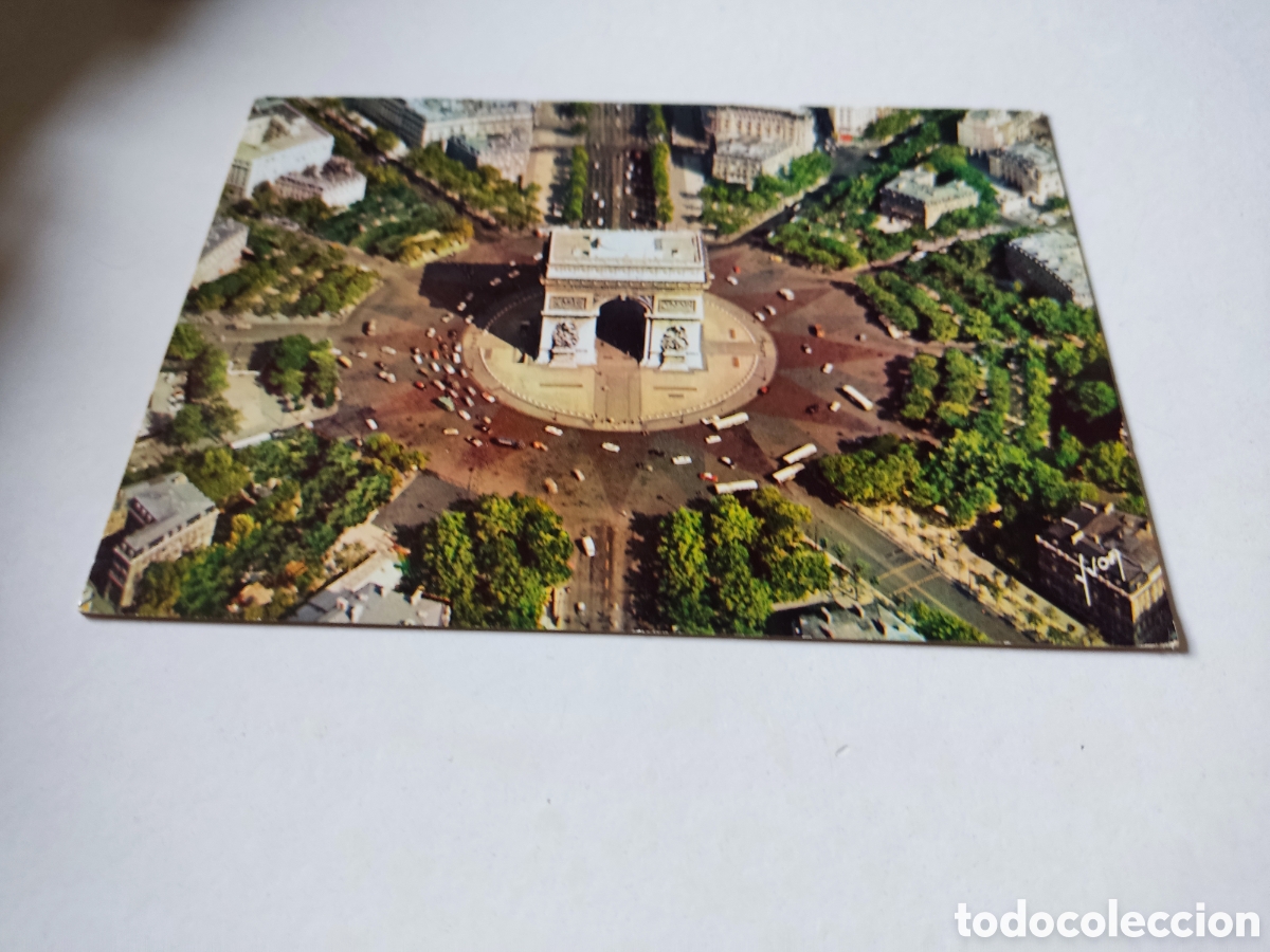 Postales: Postal Paris arco del triunfo - Foto 1