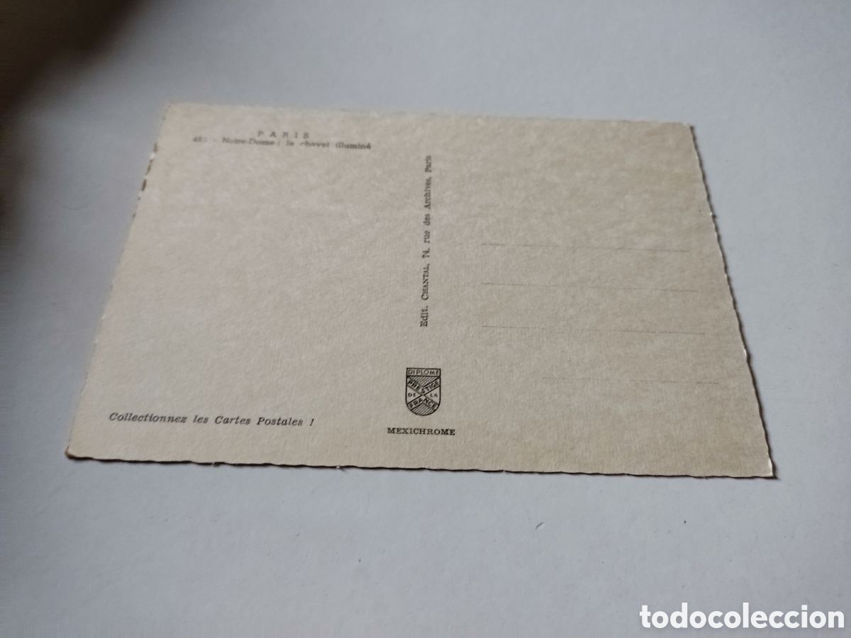Postales: Postal Paris Notre Dame - Foto 2