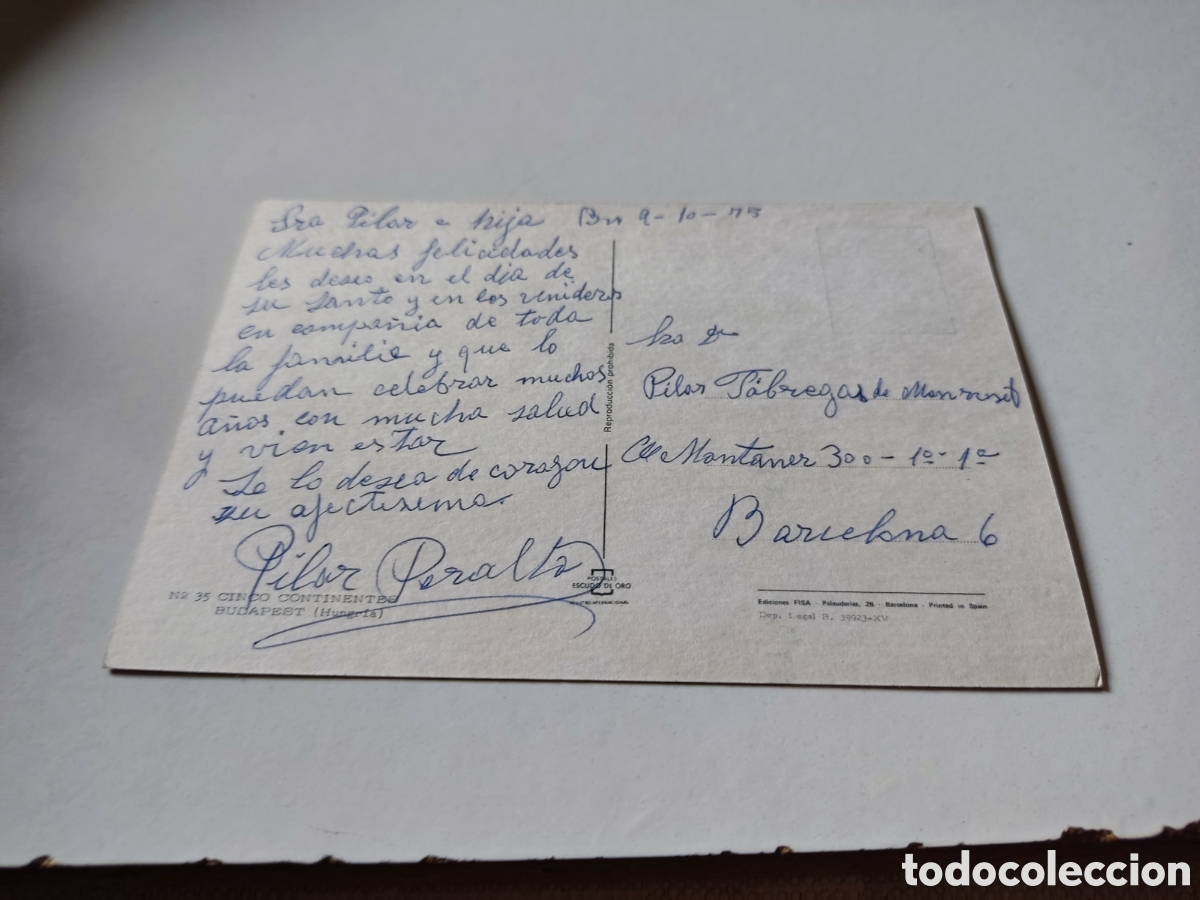 Postales: Postal Budapest - Foto 2