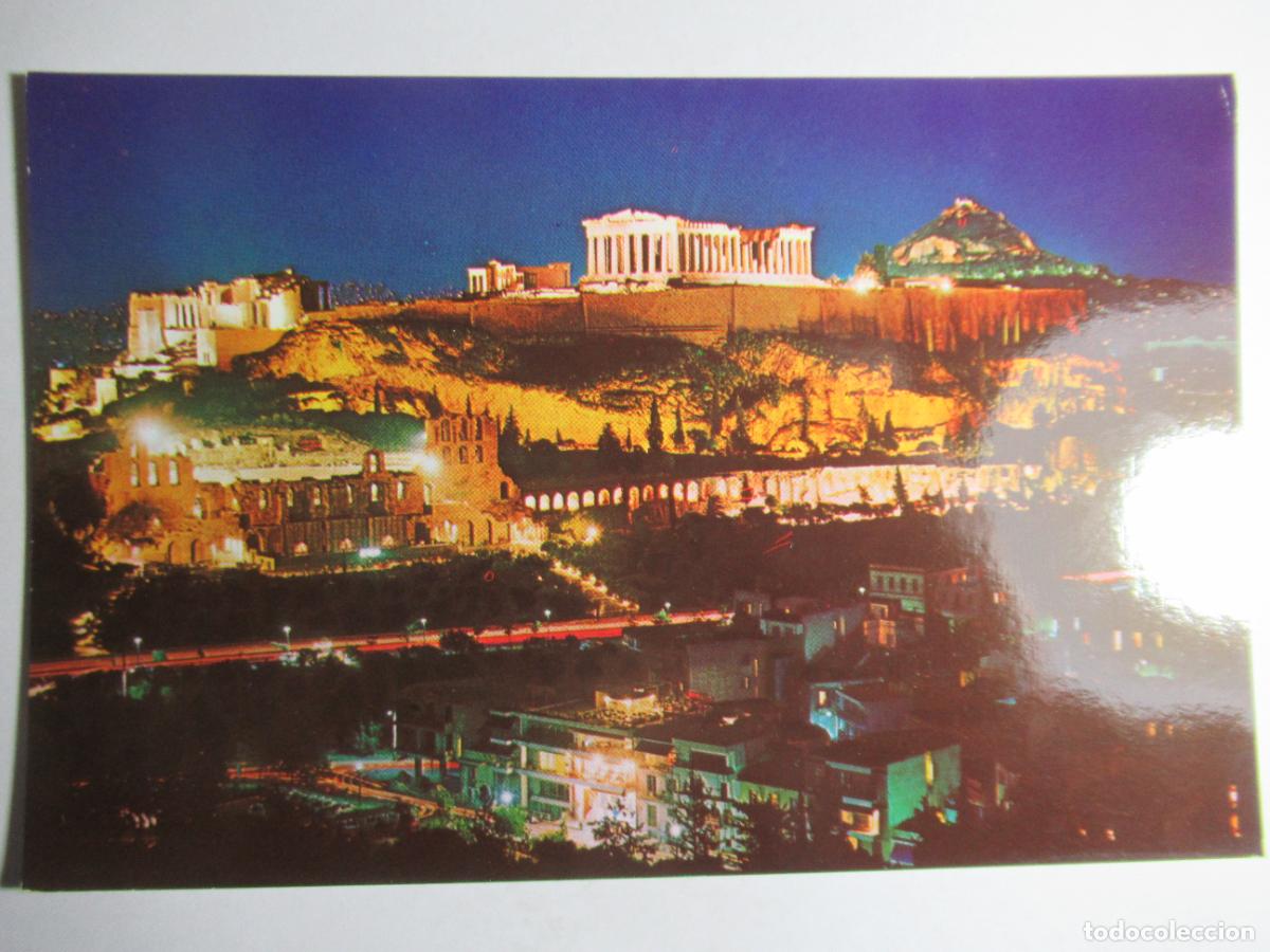 Postales: Athens - Acropolis by night - Foto 1