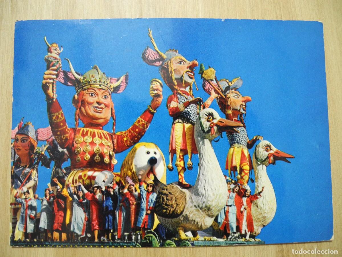 Postales: Carnaval de Niza. Circulada 1968 - Foto 1