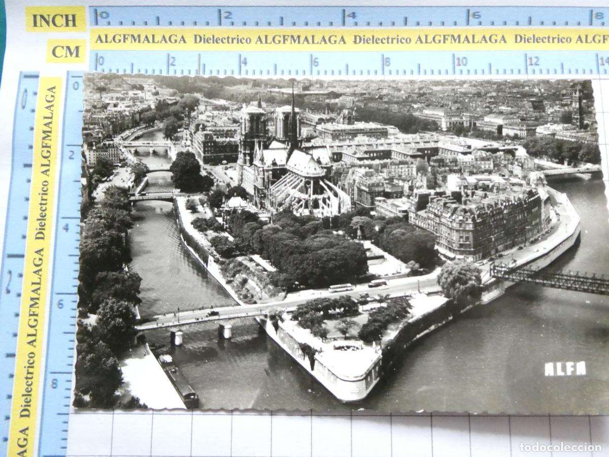 Cartoline: POSTAL DE FRANCIA. PARIS L'ILE DE LA CIT&Eacute;. 1727