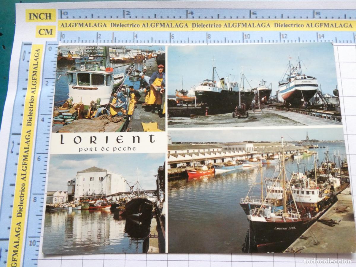 Cartoline: POSTAL DE FRANCIA. LORIENT PORT DE PECHE BARCOS BUQUES PESCADORES. 1746