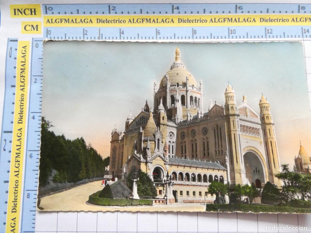 Cartoline: POSTAL DE FRANCIA. LA BAS&Iacute;LICA DE LISIEUX . 1756