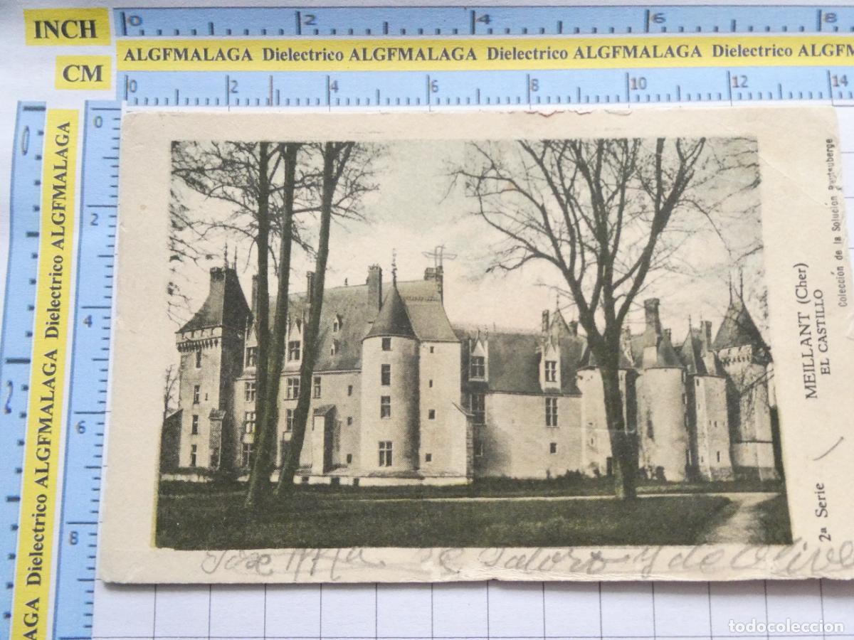 Cartes Postales: POSTAL DE FRANCIA. MEILLANT EL CASTILLO. SOLUCI&Oacute;N PAUTAUBERGE . 1759