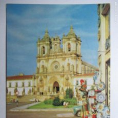 Postales: ALCOBAÇA (PORTUGAL) - FACHADA DO MOSTEIRO