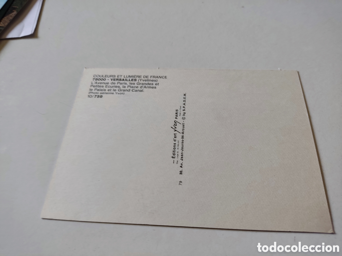 Postales: Postal Versalles - Foto 2