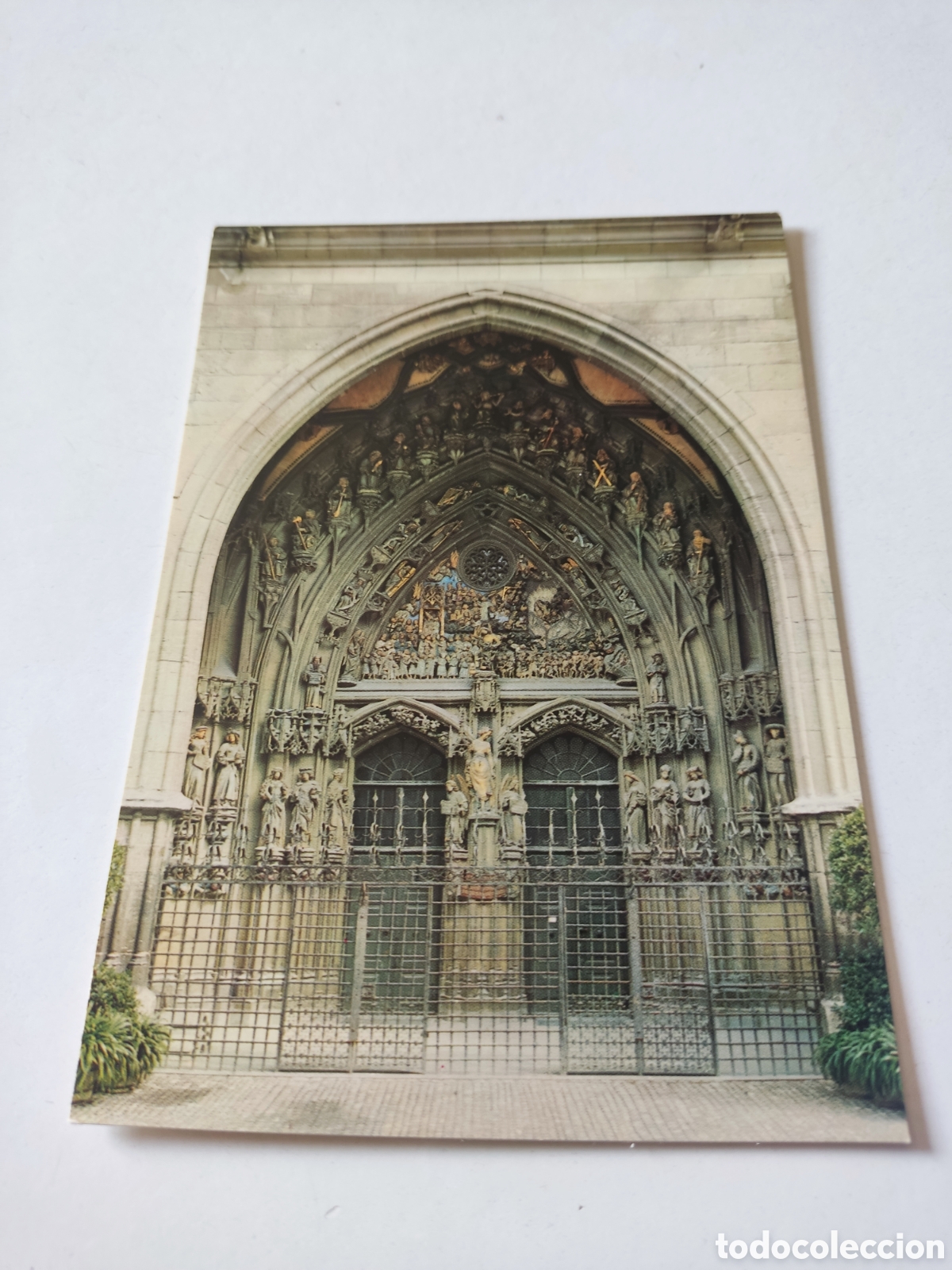 Postales: Postal Berna puerta de la catedral - Foto 1
