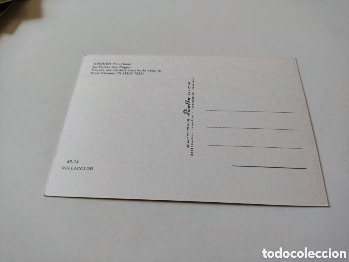 Postales: Postal avignon castillo - Foto 2