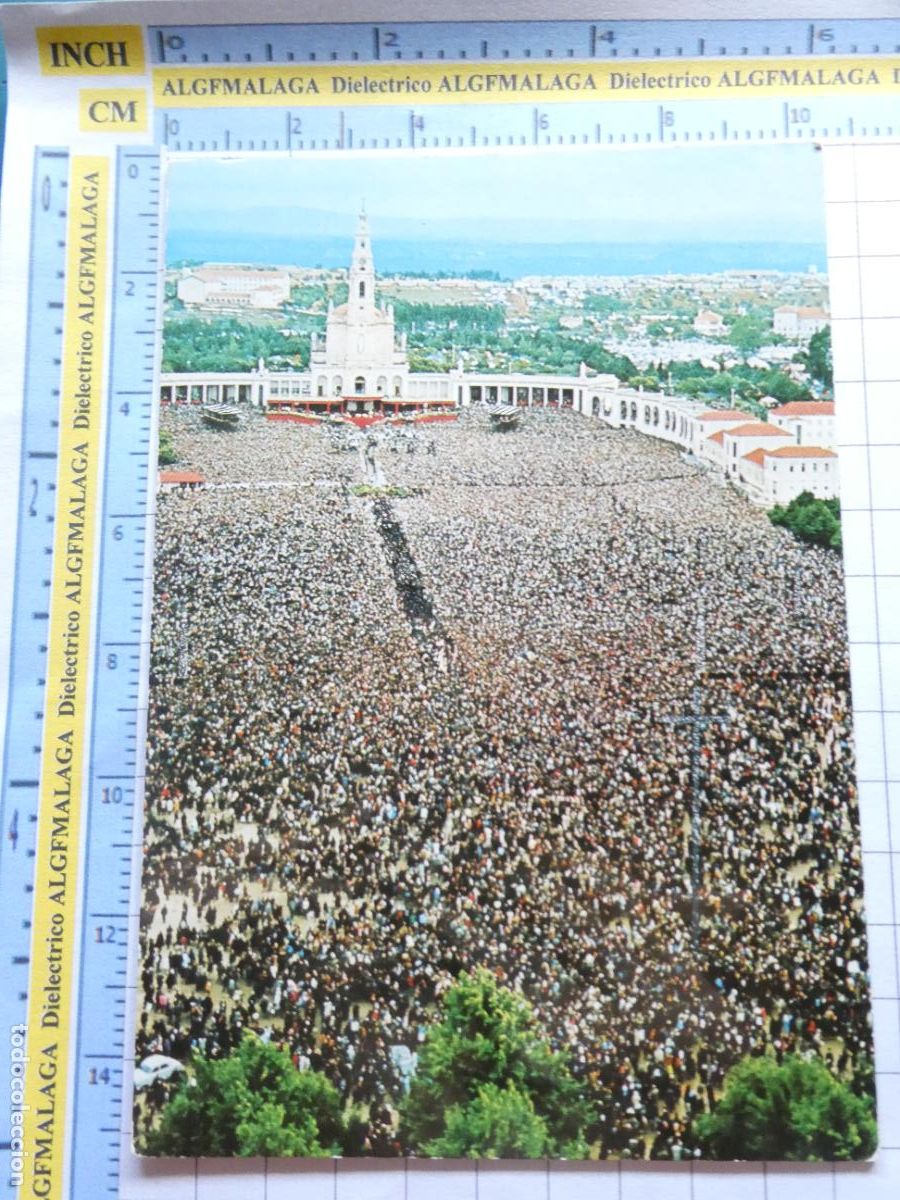 Cartes Postales: POSTAL DE PORTUGAL. F&Aacute;TIMA DIA PEREGRINACI&Oacute;N RELIGIOSA. 28