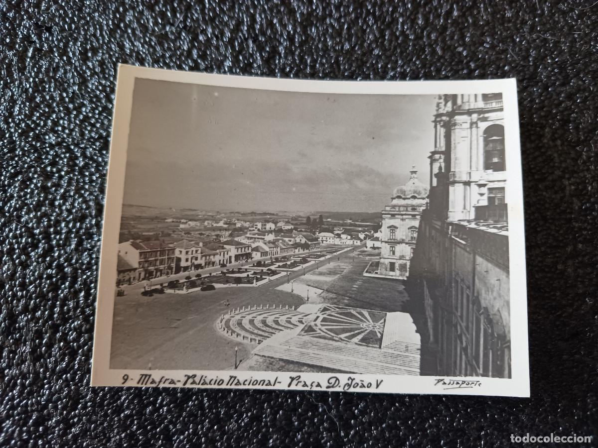 Postales: postal fotografica de mafra, portugal, palacio nacional, pra&ccedil;a d. joao V, col. passaporte, 9 x 7 cm