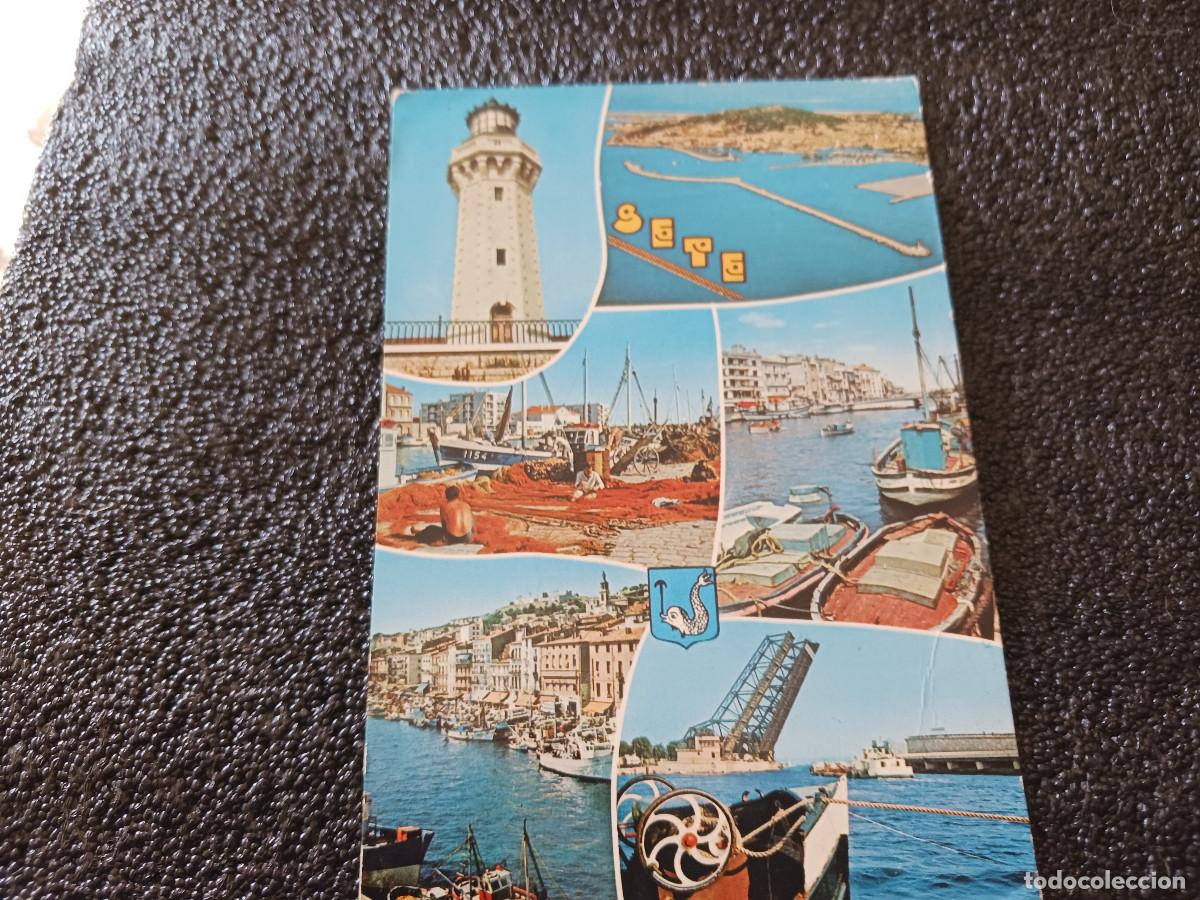 Postcards: 15546 sete sello de frontignan, circulada