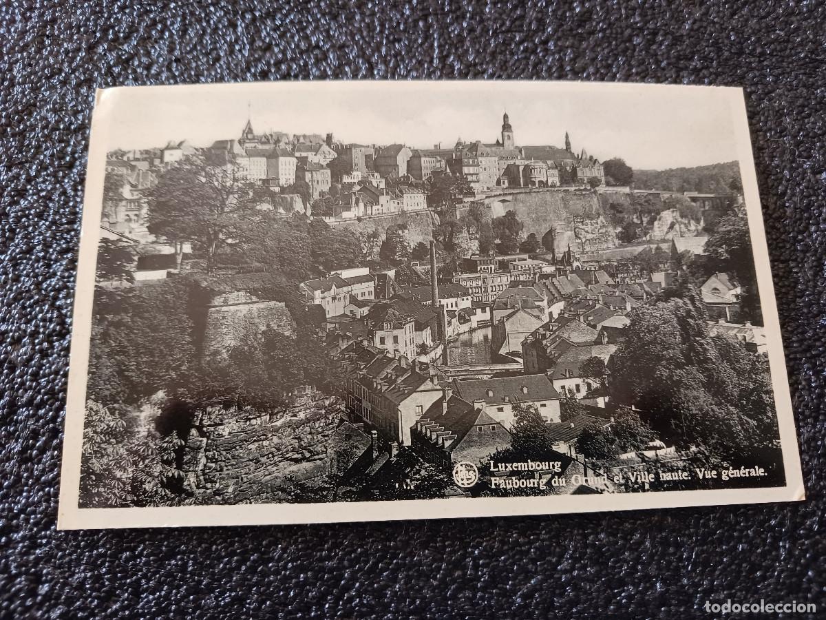 Cartoline: LUXEMBOURG FAUBOURG DU GRUND ET VILLE HAUTE VUE GENERALE, ED. NELLS