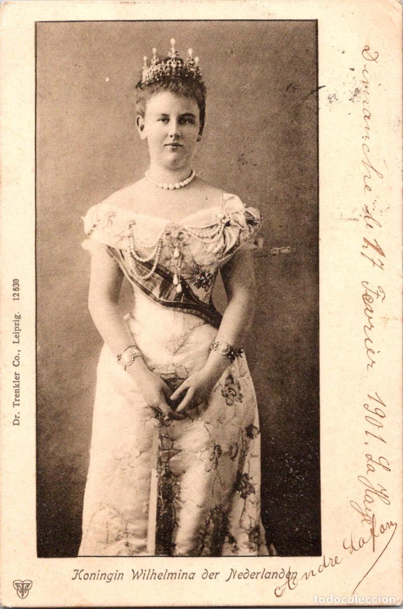 Postales: Holanda - Koningin Wilhelmina der Nederlanden -Reina Guillermina de Holanda -Ed. Trenkler - 139x93mm