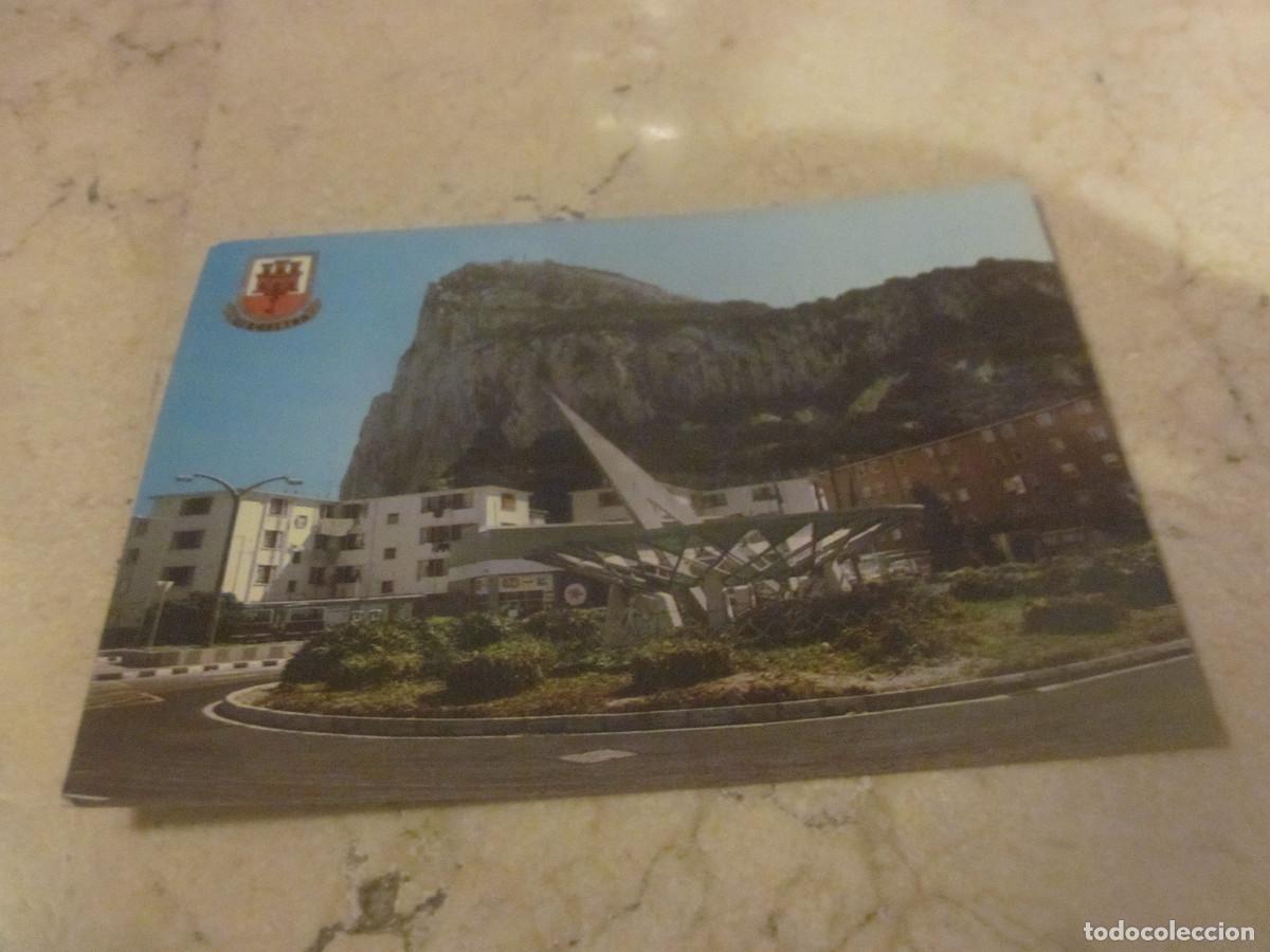 Postales: POSTAL GIBRALTAR - VIEW FROM THE NORTH WITH SUN DIAL - 1978 - Foto 1