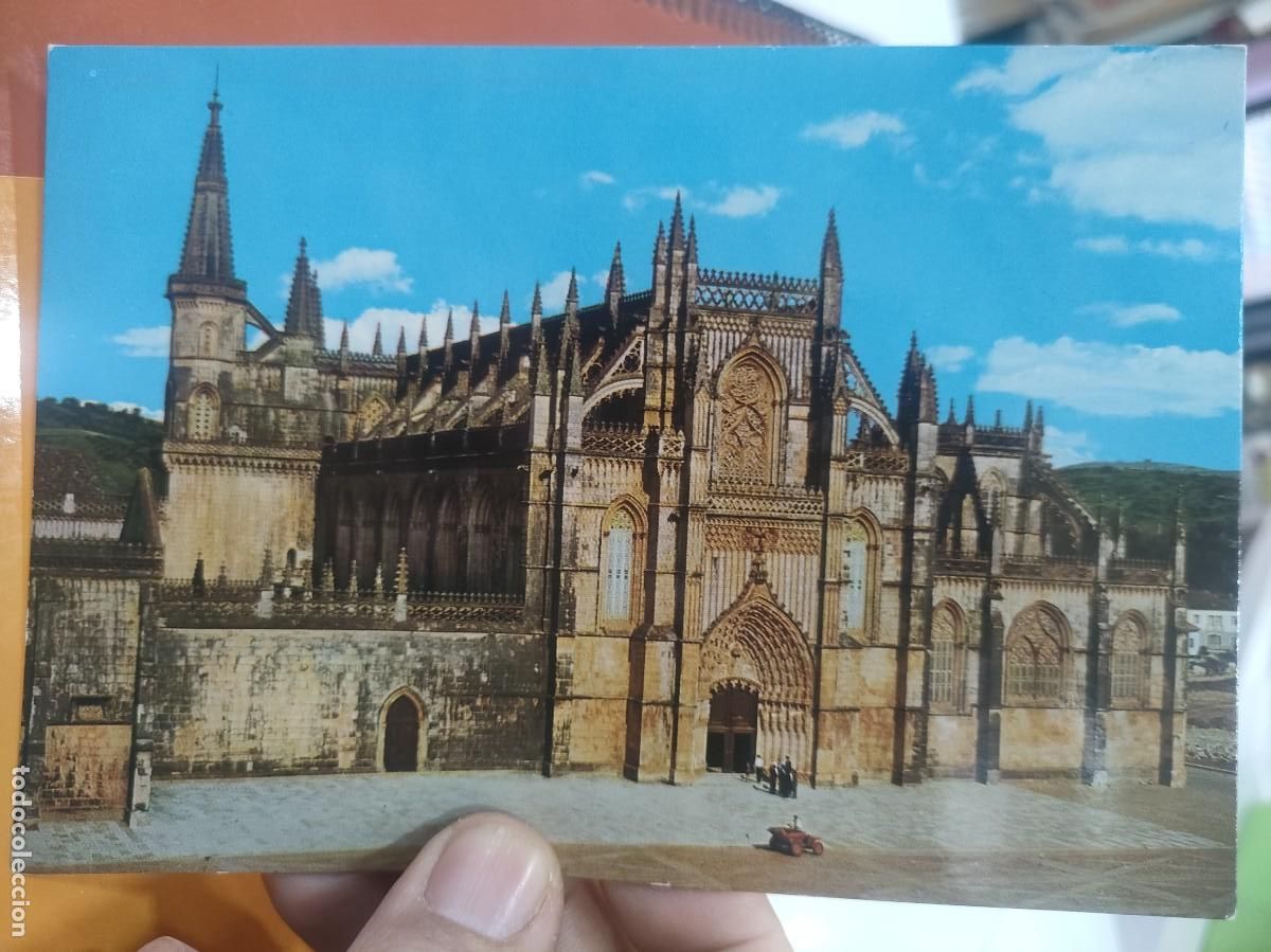 Postais: Postal BATALHA Portugal MONASTERIO Fachada Principal SC