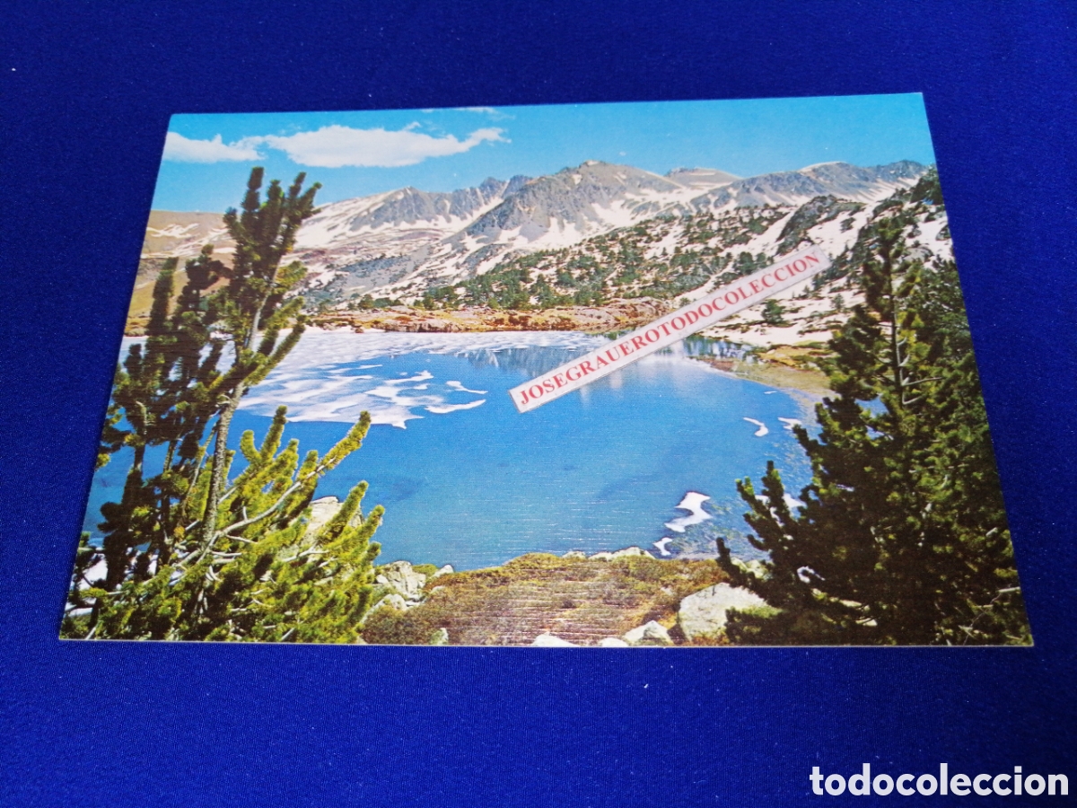 Cartes Postales: VALLS D'ANDORRA (ANDORRA) LAGO GRANDE DE ELS PESSONS